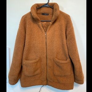 Zara teddy coat